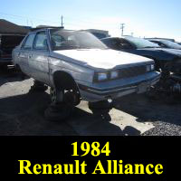 Junkyard 1984 Renault Alliance