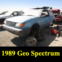 Junkyard 1990 Geo Spectrum