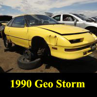 Junkyard 1990 Geo Storm GSi