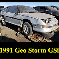 Junkyard 1991 Geo Storm GSi