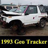 Junkyard 1993 Geo Tracker