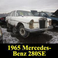 Junkyard 1965 Mercedes-Benz W108