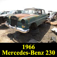Junkyard 1965 Mercedes-Benz 230
