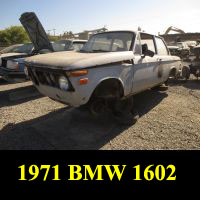 Junkyard 1971 BMW 1600