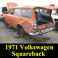 Junkyard 1971 Volkswagen Squareback