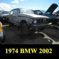 Junkyard 1974 BMW 2002