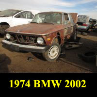 Junkyard 1974 BMW 2002