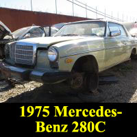 Junkyard 1975 Mercedes-Benz 280C