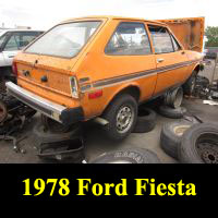 Junkyard 1978 Ford Fiesta