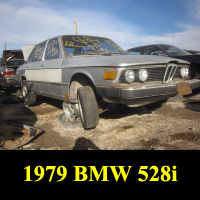 Junkyard 1979 BMW 528i