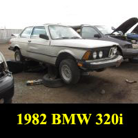 Junkyard 1983 BMW 320i