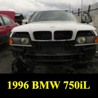 Junkyard 1996 BMW 750iL