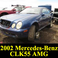 Junkyard 2002 Mercedes-Benz CLK55 AMG