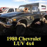 Junkyard 1980 Chevrolet LUV 4x4