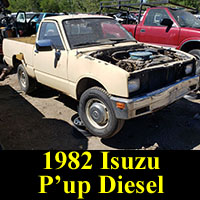 Junkyard 1982 Isuzu P'up Diesel