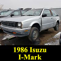 1986 Isuzu I-Mark