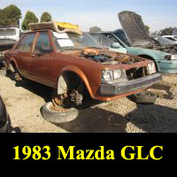 Junkyard 1983 Mazda GLC