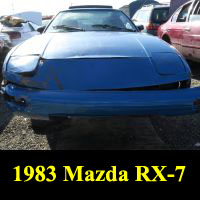 Junkyard 1983 Mazda RX-7