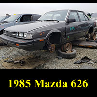 Junkyard 1985 Mazda 626