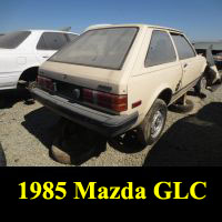 Junkyard 1985 Mazda GLC