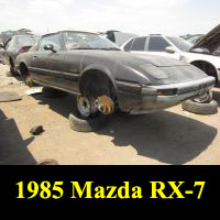 Junkyard 1985 Mazda RX-7