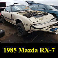 Junkyard 1985 Mazda RX-7