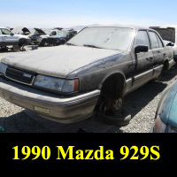 Junkyard 1990 Mazda 929