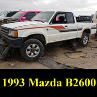 Junkyard 1993 Mazda B2600 Pickup