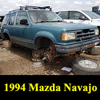 Junkyard 1994 Mazda Navajo