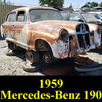 Junkyard 1959 Mercedes-Benz 190