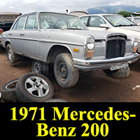 Junkyard 1971 Mercedes-Benz 200