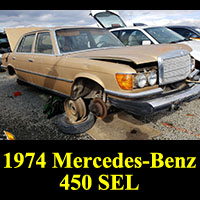 Junkyard 1974 Mercedes-Benz 450SEL