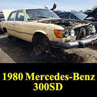 Junkyard 1980 Mercedes-Benz 300SD