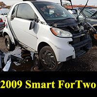 Junkyard 2009 Smart ForTwo