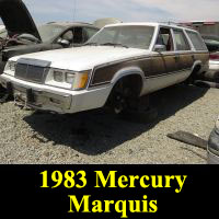 Junkyard 1983 Mercury Marquis Wagon