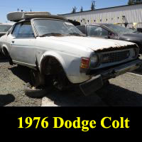 Junkyard 1976 Dodge Colt