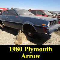 Junkyard 1980 Plymouth Arrow
