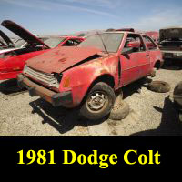 Junkyard 1981 Dodge Colt