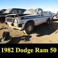 Junkyard 1982 Dodge Ram 50 pickup