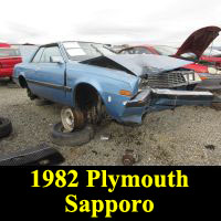 Junkyard 1982 Plymouth Sapporo