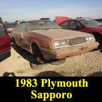 Junkyard 1982 Plymouth Sapporo