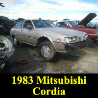 Junkyard 1983 Mitsubishi Cordia
