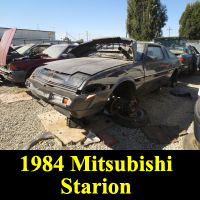 Junkyard 1984 Mitsubishi Starion