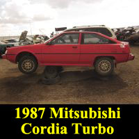 Junkyard 1987 Cordia Turbo