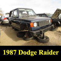 Junkyard 1987 Dodge Raider