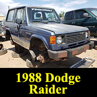 Junkyard 1988 Dodge Raider