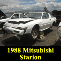Junkyard 1988 Mitsubishi Starion