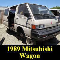 Junkyard 1989 Mitsubishi Wagon