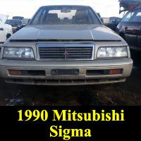 Junkyard 1990 Mitsubishi Sigma