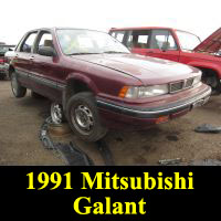Junkyard 1991 Mitsubishi Galant